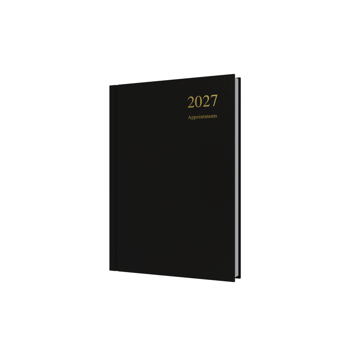 Collins Essential 2027 Appointment Diary (A5, Day to a Page) - Black