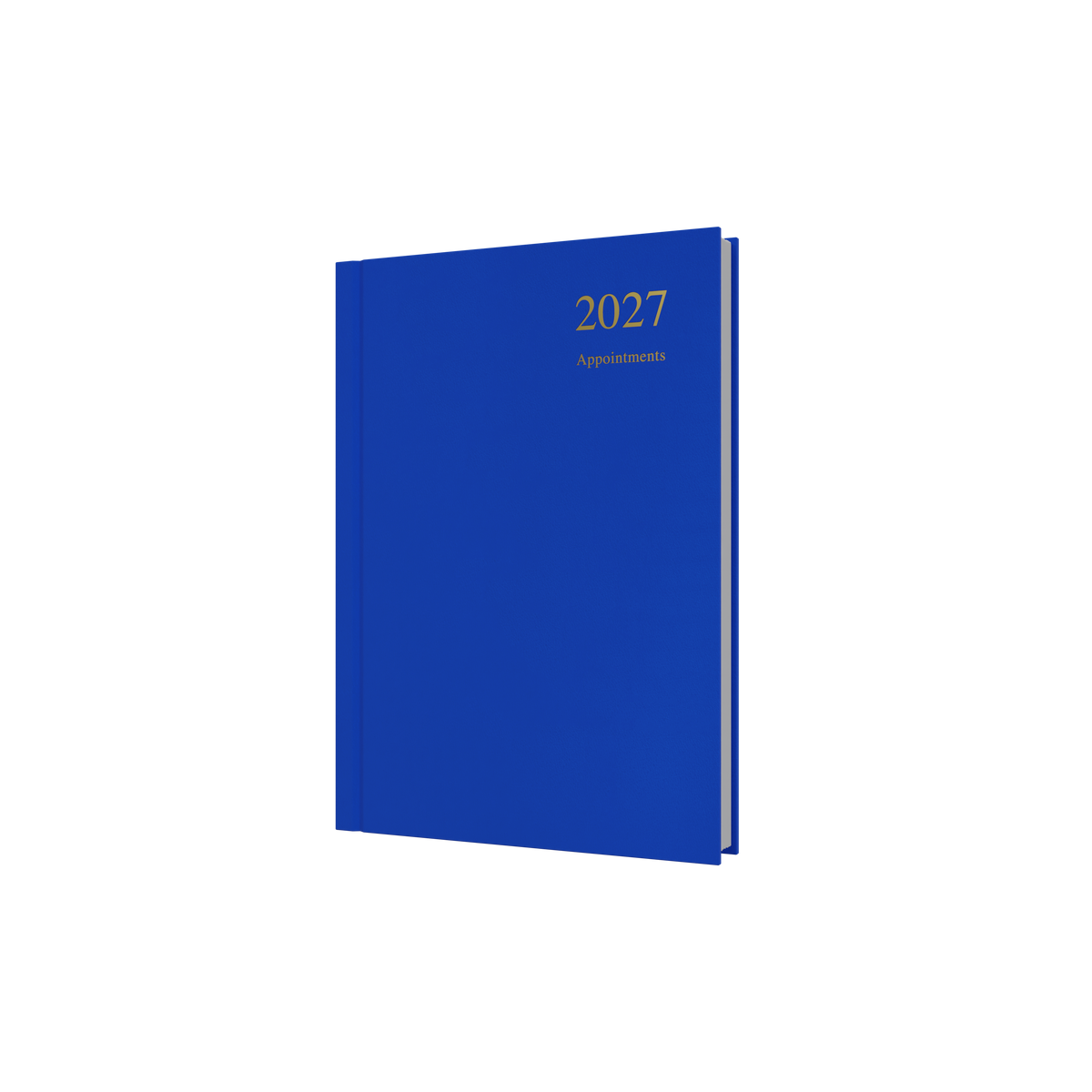 Collins Essential 2027 Appointment Diary (A5, Day to a Page) - Blue