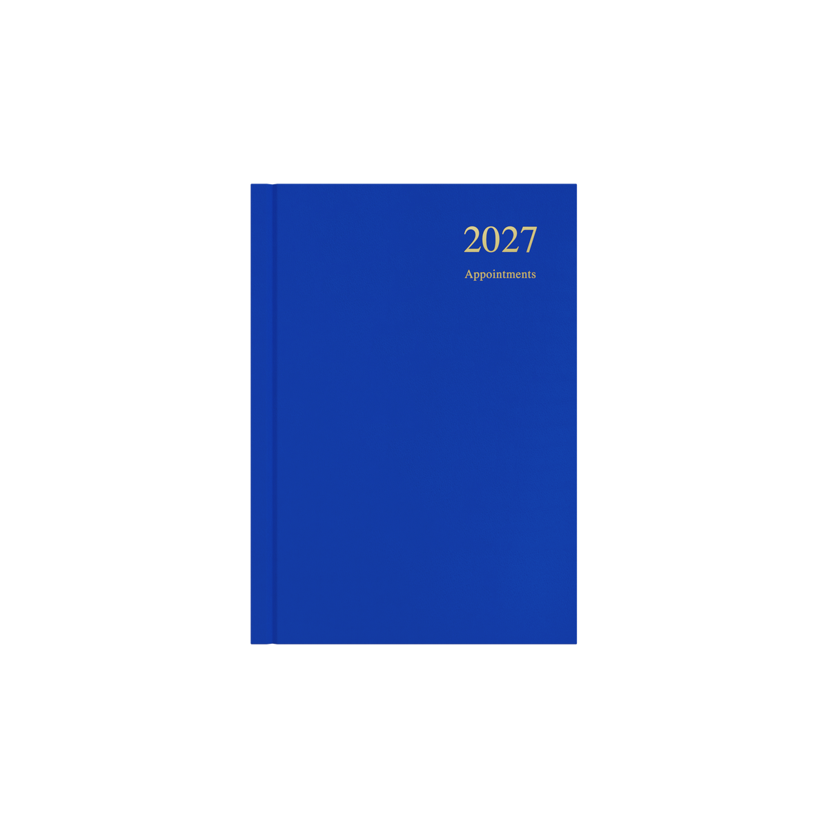 Collins Essential 2027 Appointment Diary (A5, Day to a Page) - Blue - view 2