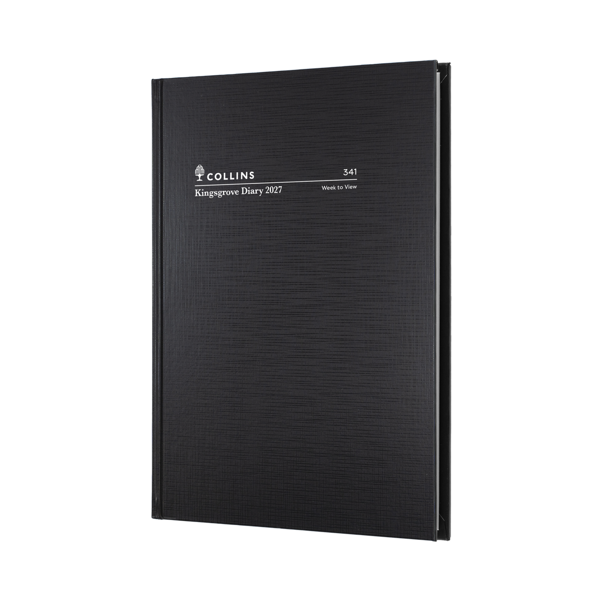 Collins Kingsgrove 2027 Diary (A4, Week to View) - Black