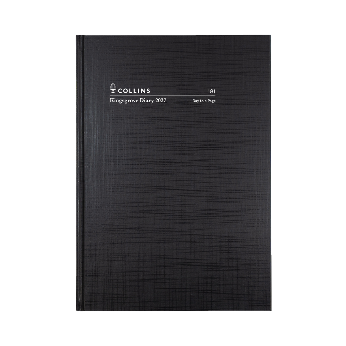Collins Kingsgrove 2027 Diary (A5, Day to a Page) - Black - view 2