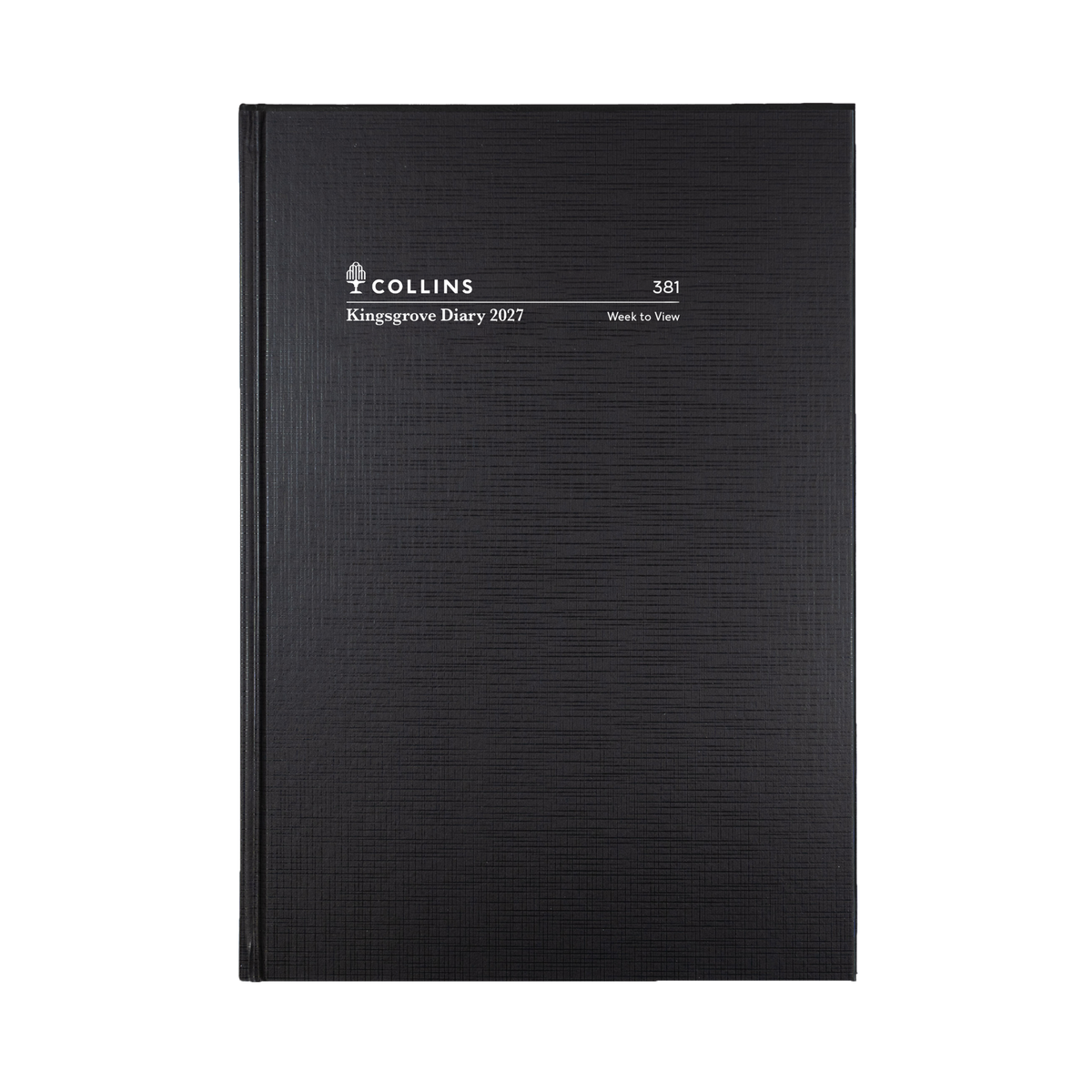 Collins Kingsgrove 2027 Diary (A5, Week to View) - Black - view 2