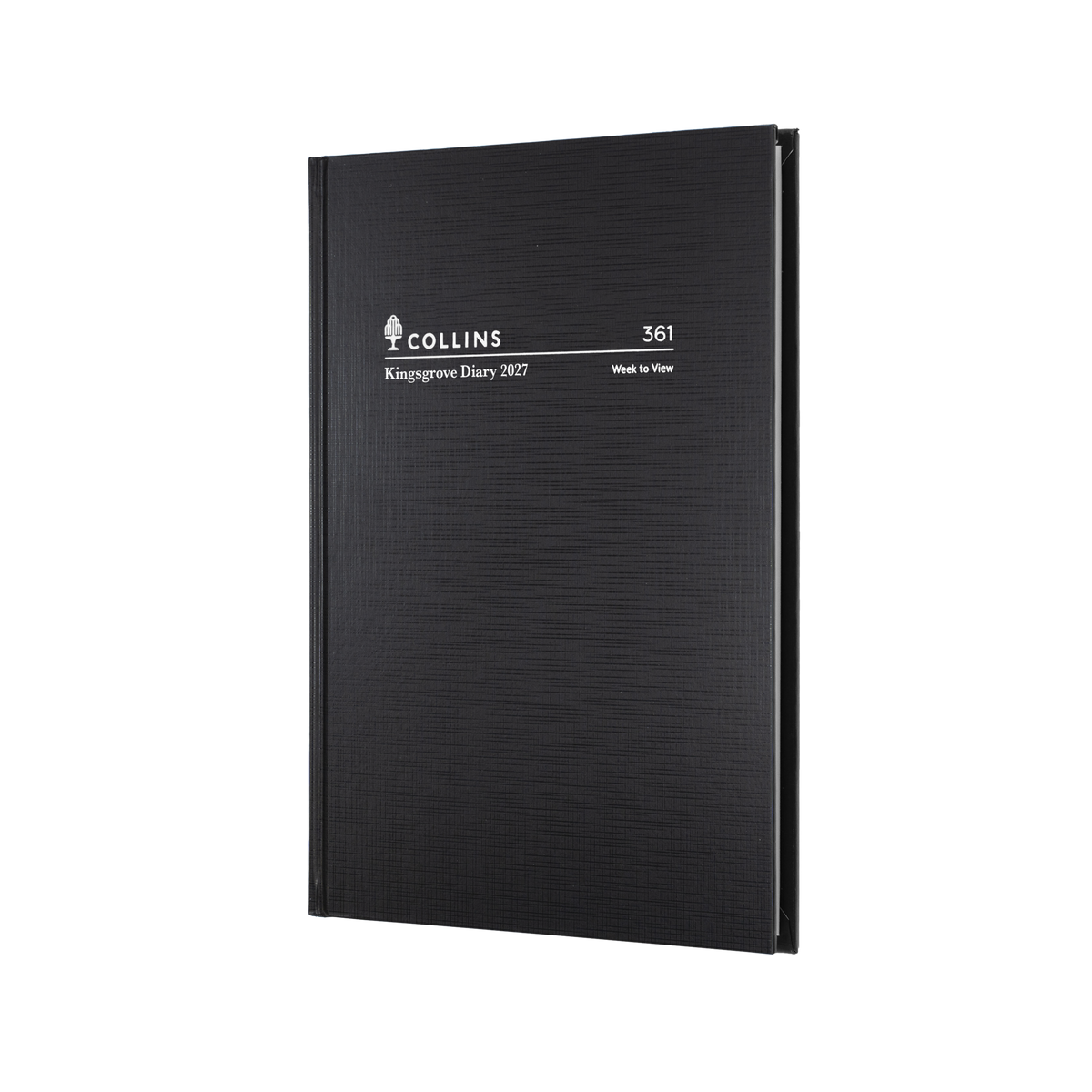 Collins Kingsgrove 2027 Diary (A6, Week to View) - Black