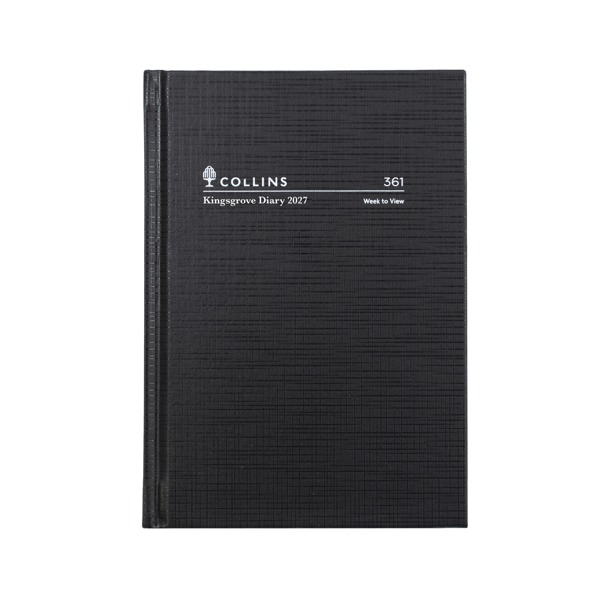 Collins Kingsgrove 2027 Diary (A6, Week to View) - Black - view 2