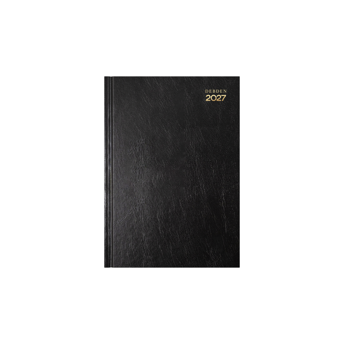 Collins Debden Kyoto 2027 Diary (A5, Day to a Page) - Black - view 2