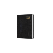 Collins Debden Kyoto 2027 Pocket Diary (A7, Day to a Page) - Black