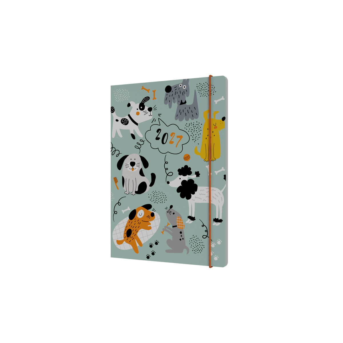 Collins Maru 2027 Diary (A5, Week to View) - Dog