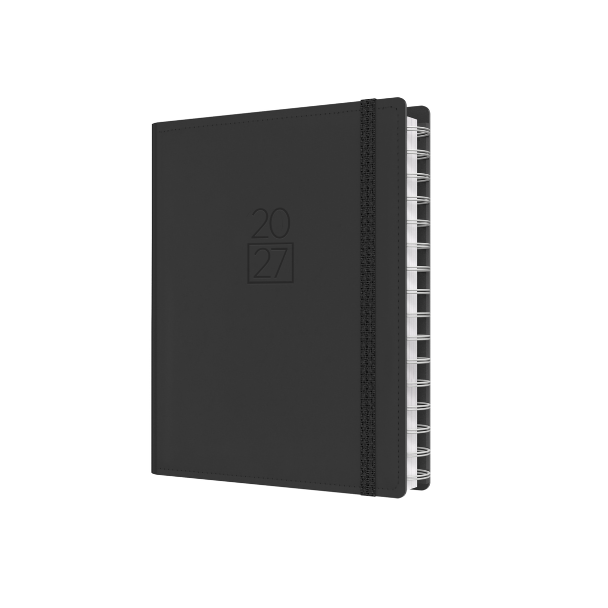 Collins Plan + Note Pro 2027 Diary (A5, Week to View) - Charcoal