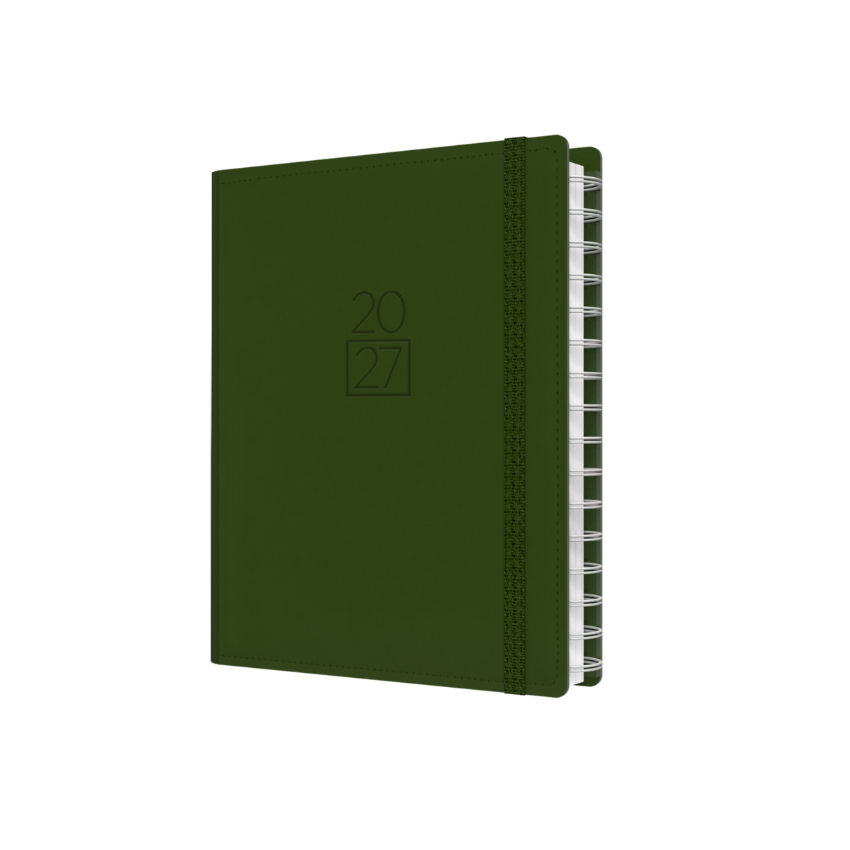 Collins Plan + Note Pro 2027 Diary (A5, Week to View) - Green