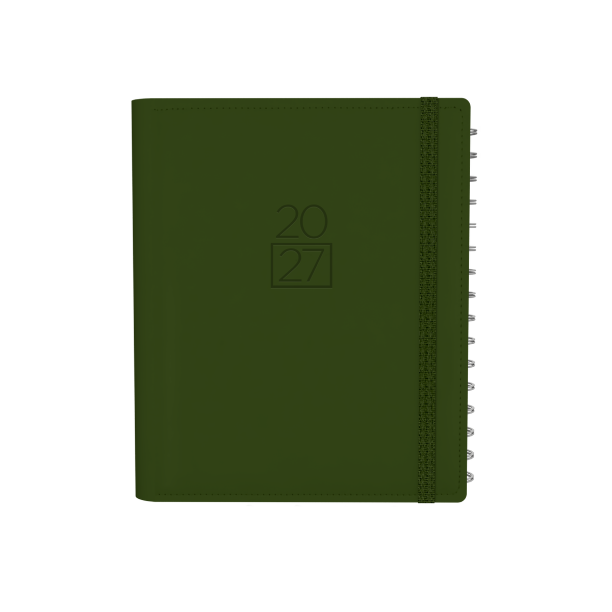 Collins Plan + Note Pro 2027 Diary (A5, Week to View) - Green - view 2