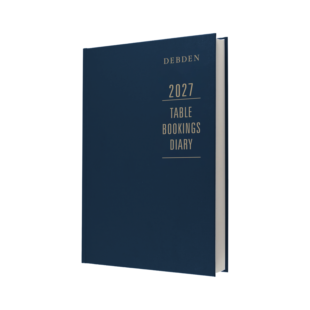 Collins Debden 2027 Table Booking Diary (A4, 2 Pages per Day) - Blue