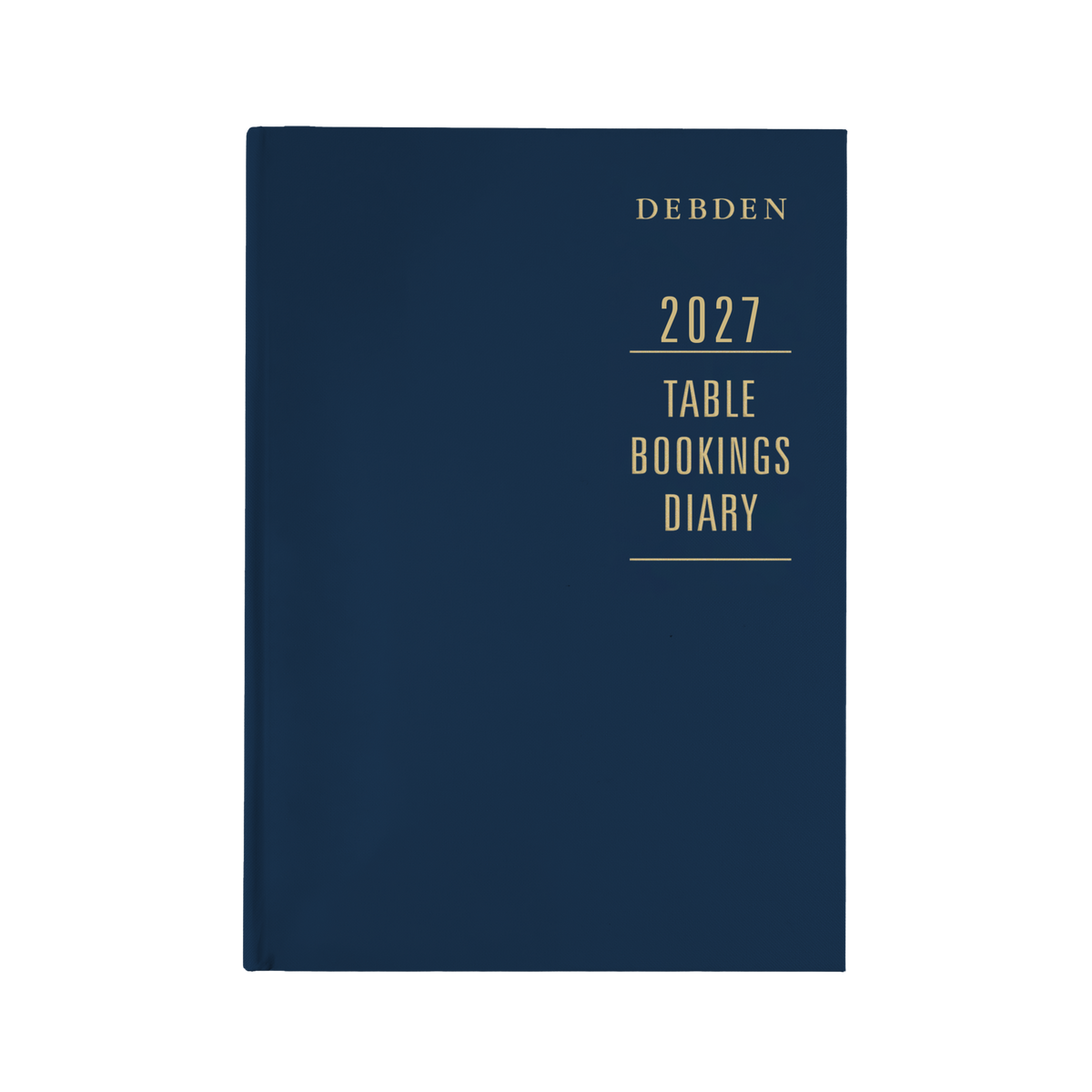 Collins Debden 2027 Table Booking Diary (A4, 2 Pages per Day) - Blue - view 2