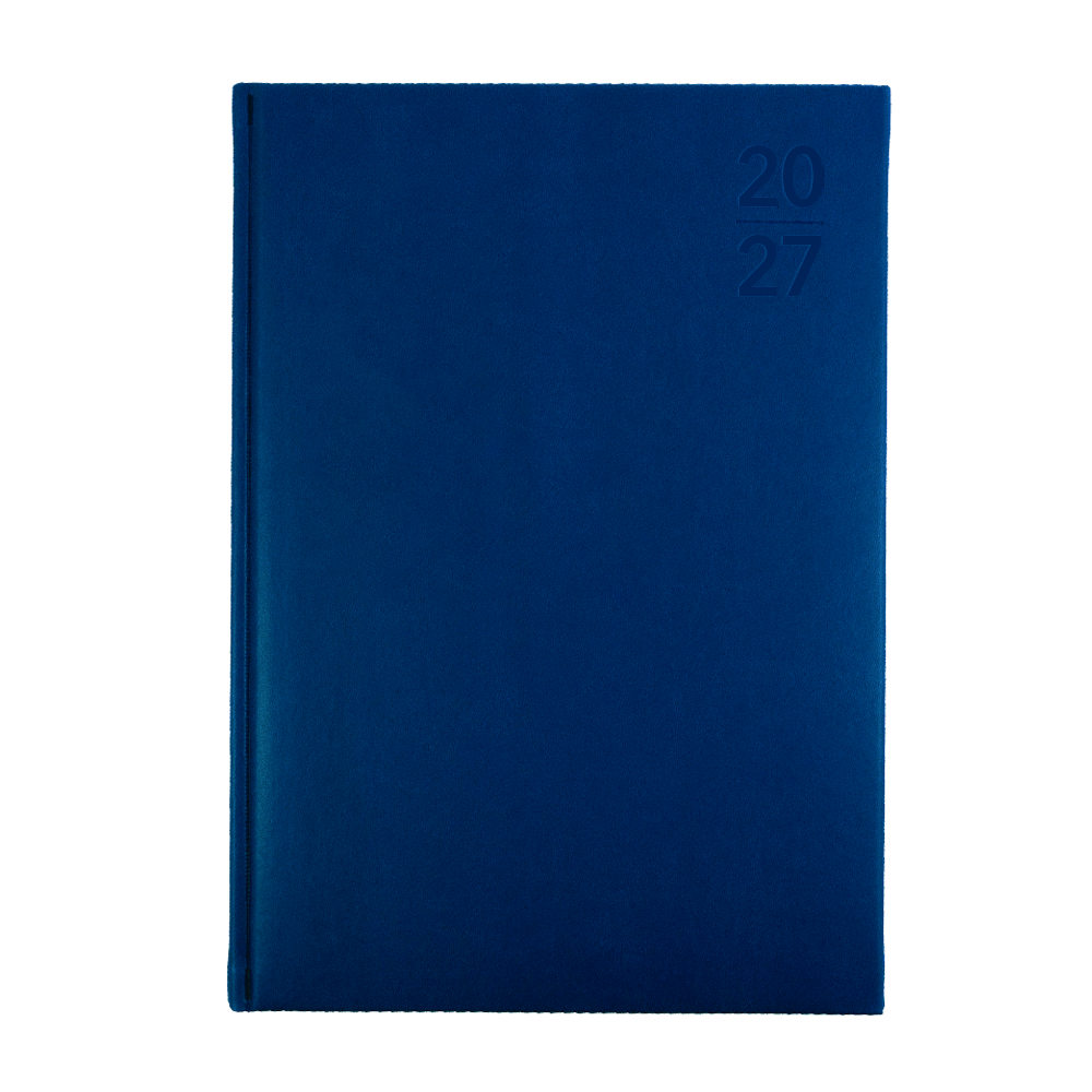 Collins Debden Silhouette 2027 Diary (A4, Day to a Page) - Navy - view 2