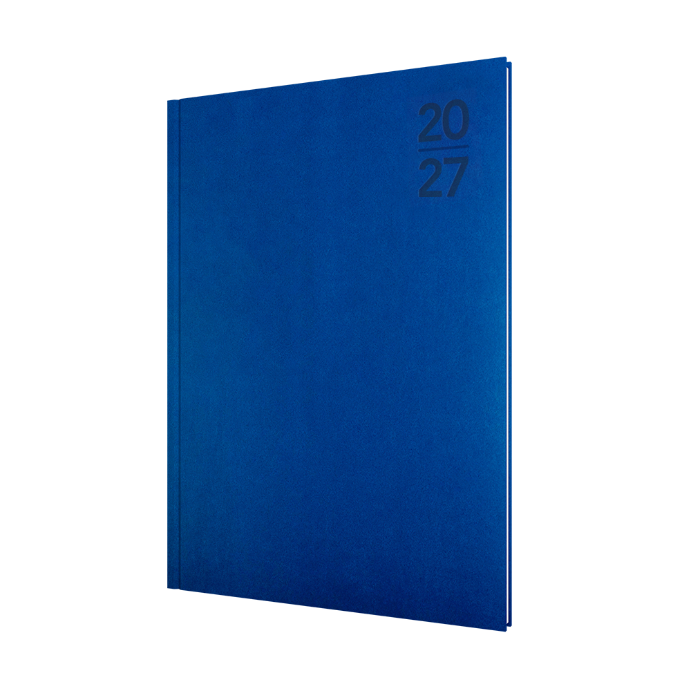 Collins Debden Silhouette 2027 Diary (A4, Week to View) - Navy