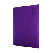 Collins Debden Silhouette 2027 Diary (A4, Week to View) - Purple