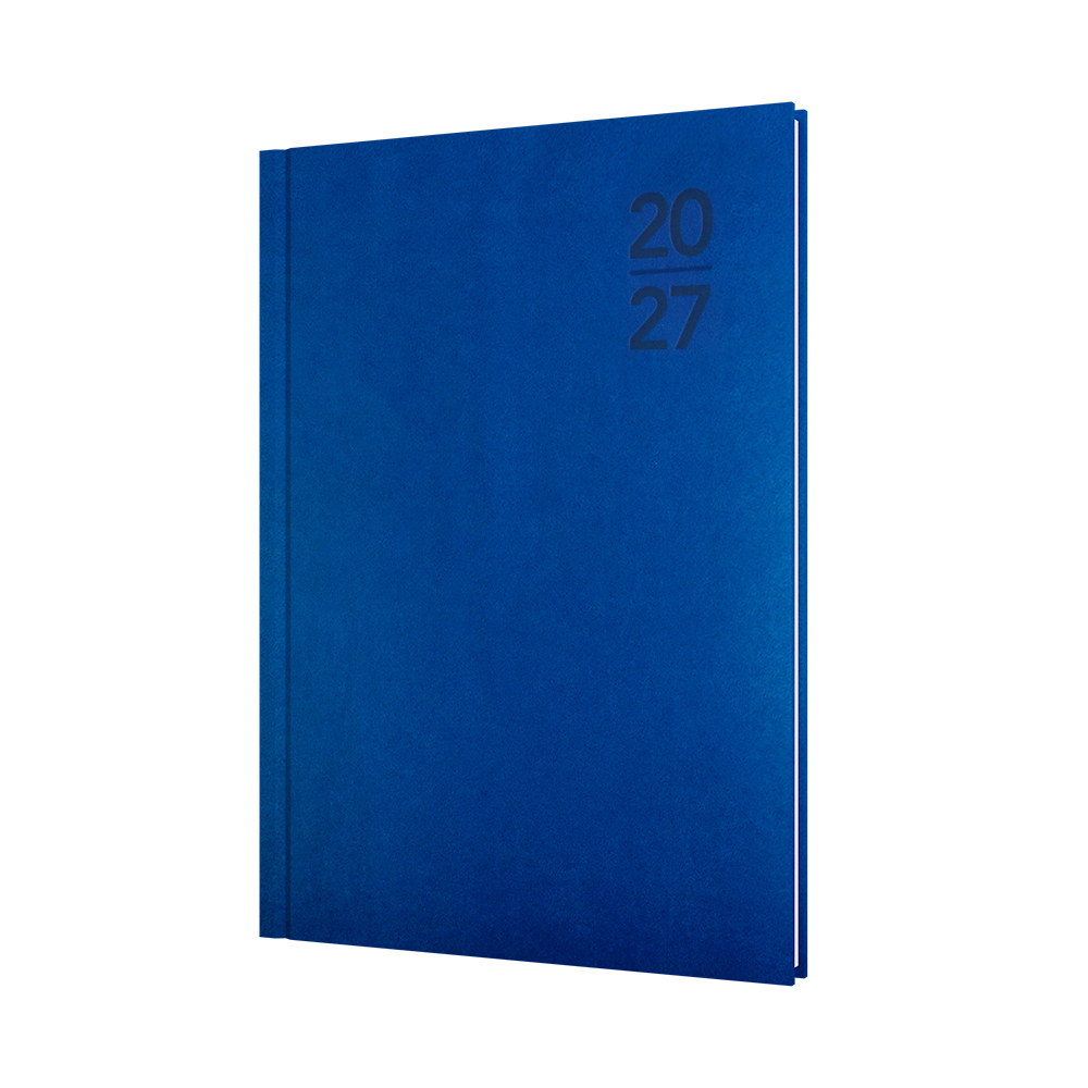 Collins Debden Silhouette 2027 Diary (A5, Week to View) - Navy