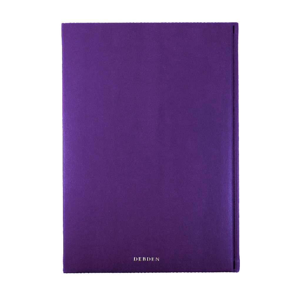 Collins Debden Silhouette 2027 Diary (A5, Week to View) - Purple - view 3