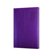 Collins Debden Silhouette 2027 Pocket Diary (B7R, Week to View) - Purple