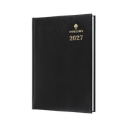 Collins Sterling 2027 Diary (A5, Day to a Page) - Black