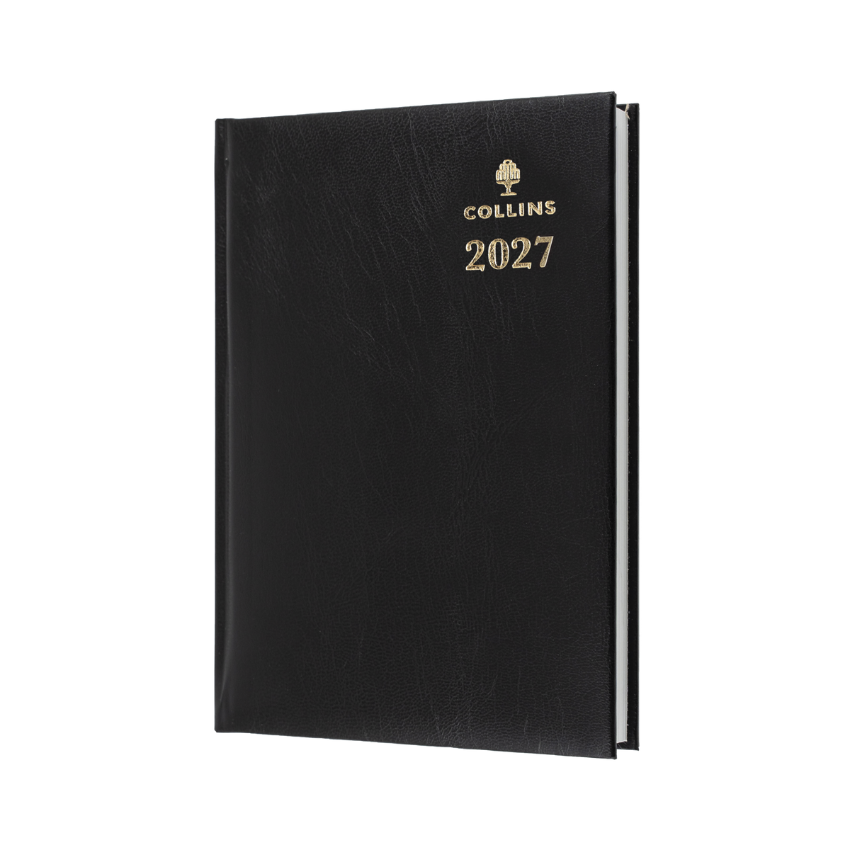 Collins Sterling 2027 Diary (A5, Day to a Page) - Black