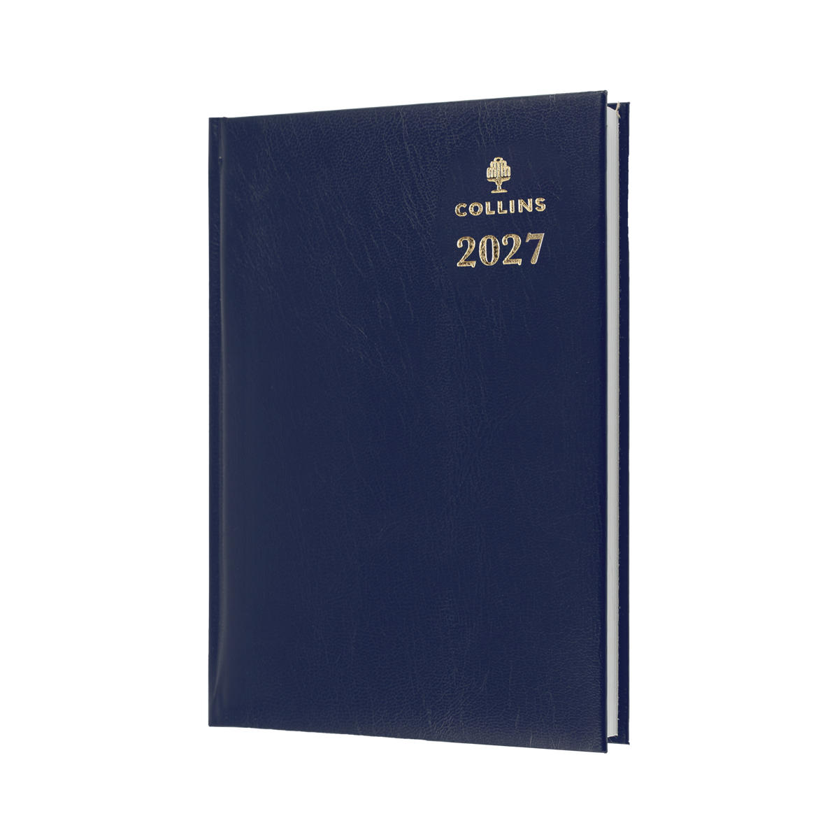Collins Sterling 2027 Diary (A5, Day to a Page) - Blue