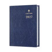 Collins Sterling 2027 Pocket Diary (A7, Day to a Page, with Pencil) - Blue