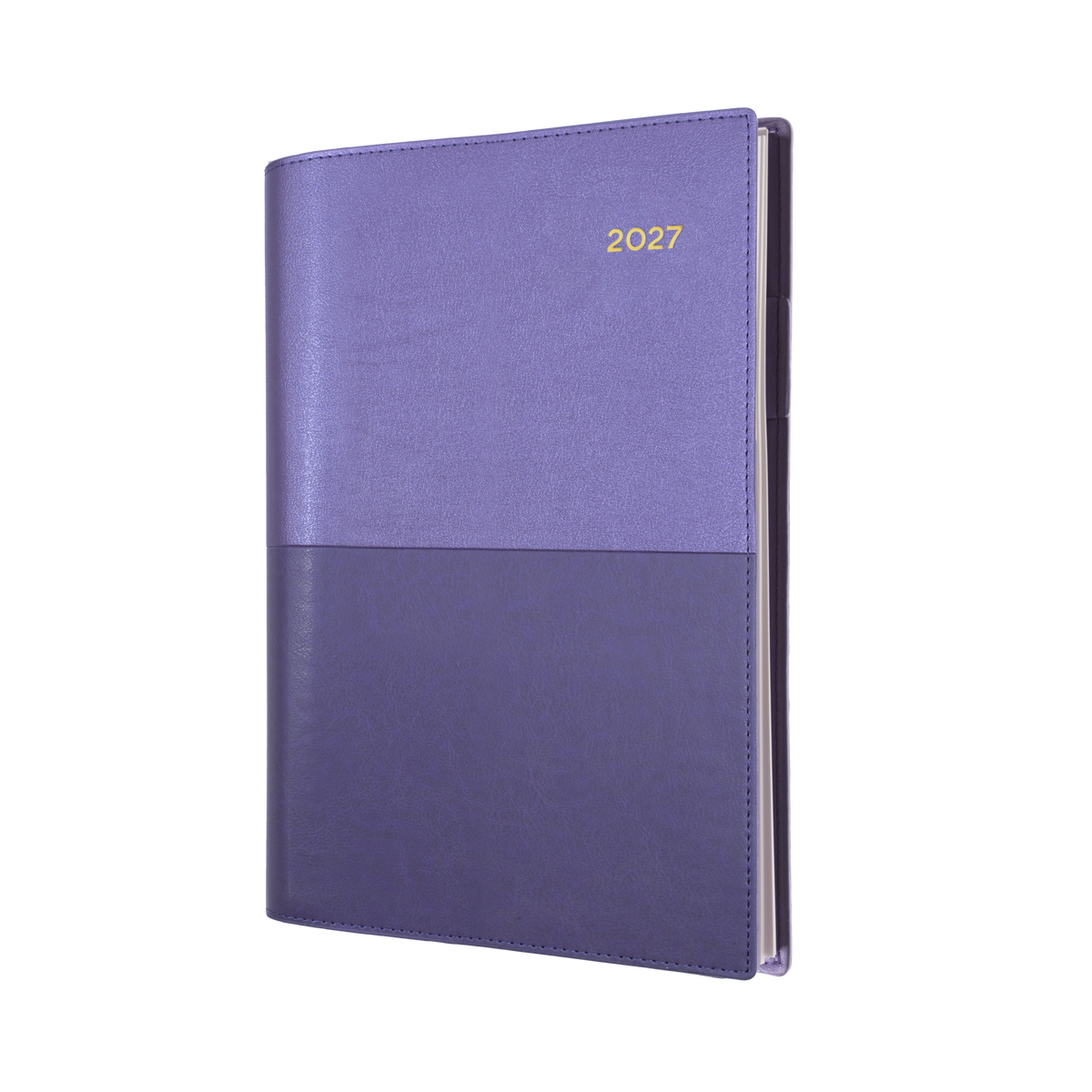 Collins Vanessa 2027 Diary (A4, Day to a Page) - Purple