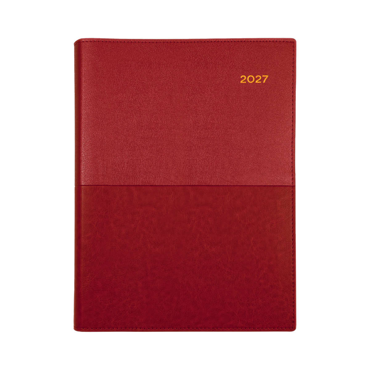 Collins Vanessa 2027 Diary (A4, Day to a Page) - Red - view 2