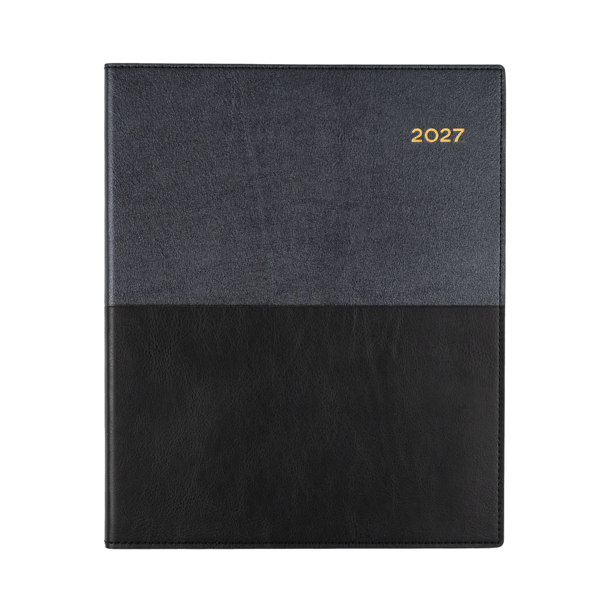 Collins Vanessa 2027 Diary (Quarto, Week to View, Vertical) - Black - view 2