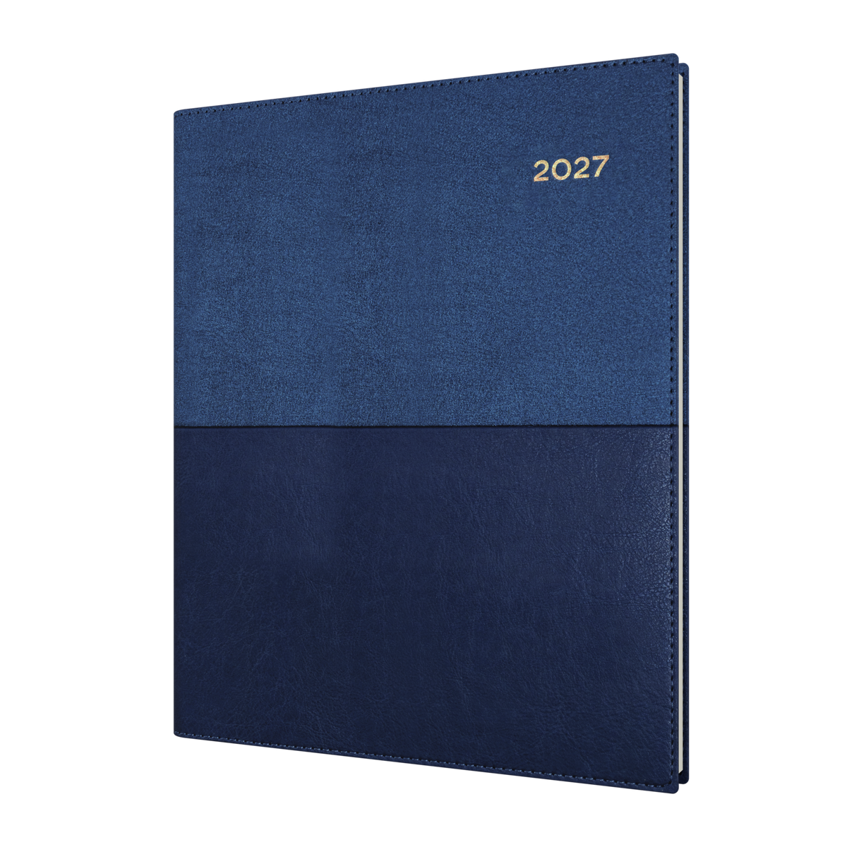 Collins Vanessa 2027 Diary (Quarto, Week to View, Vertical) - Blue