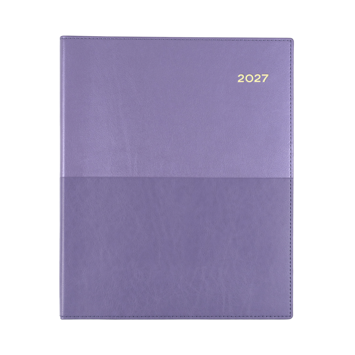 Collins Vanessa 2027 Diary (Quarto, Week to View, Vertical) - Purple - view 2