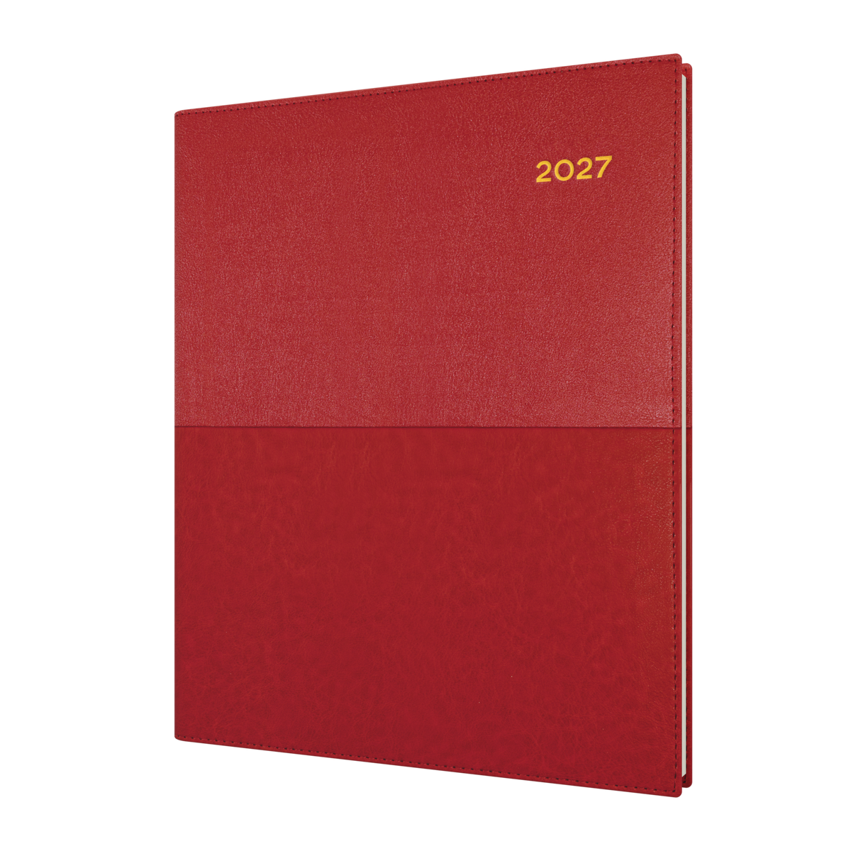 Collins Vanessa 2027 Diary (Quarto, Week to View, Vertical) - Red