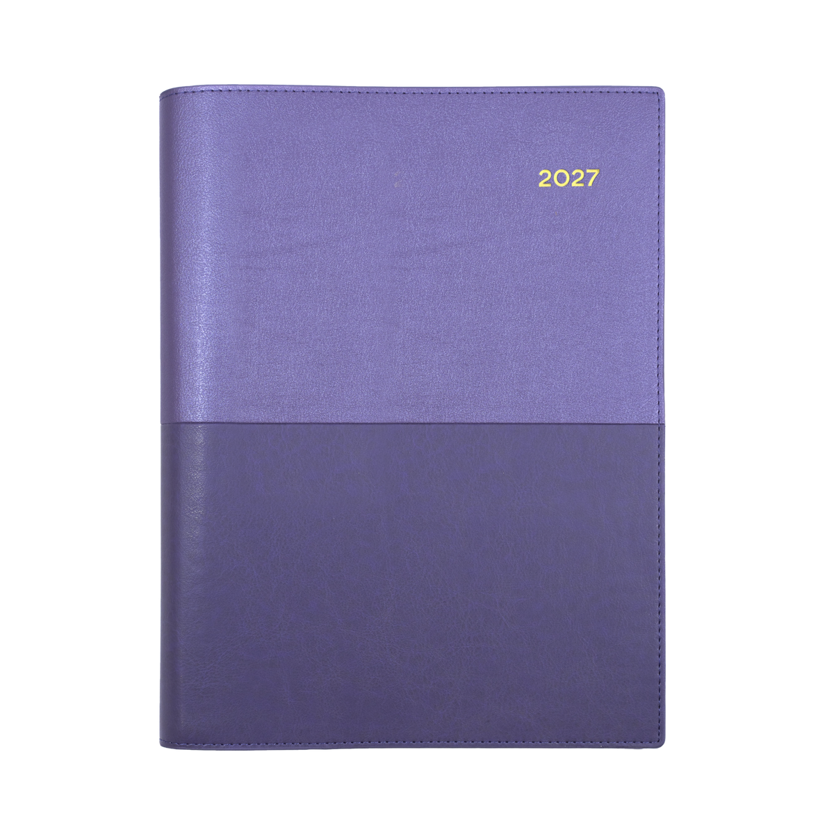 Collins Vanessa 2027 Diary (A5, Day to a Page) - Purple - view 2