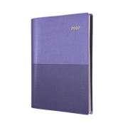 Collins Vanessa 2027 Diary (A5, Week to View) - Purple