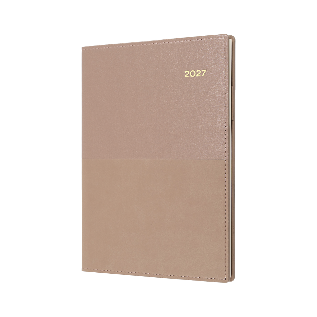 Collins Vanessa 2027 Diary (A6, Day to a Page) - Rose Gold