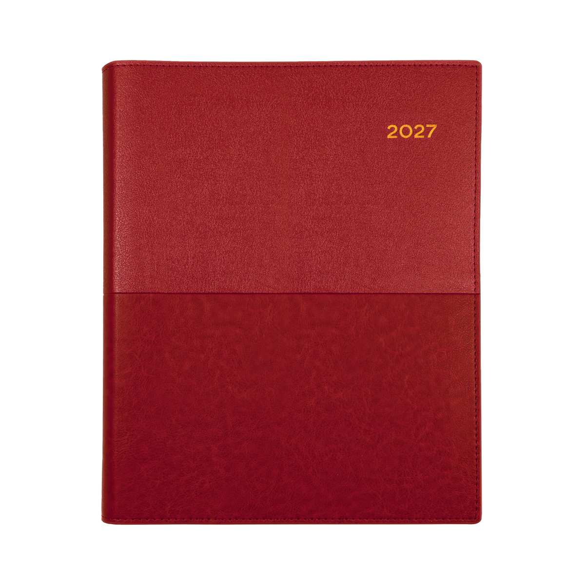 Collins Vanessa 2027 Diary (A6, Week to View) - Red - view 2