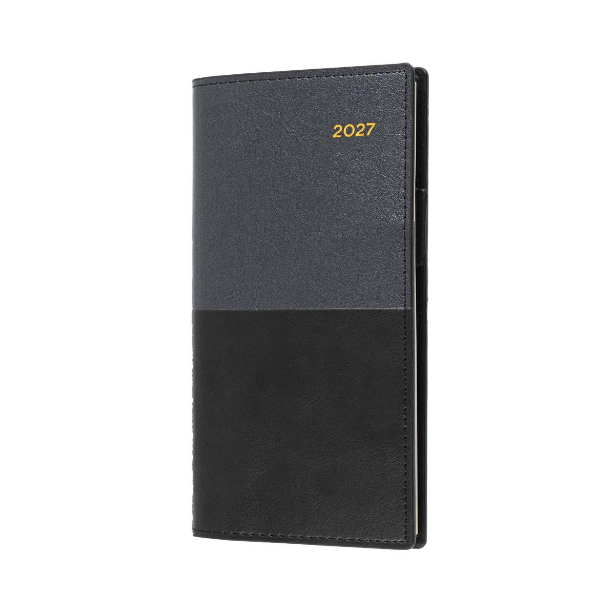 Collins Vanessa 2027 Diary (B6/7, Week to View, Landscape) - Black