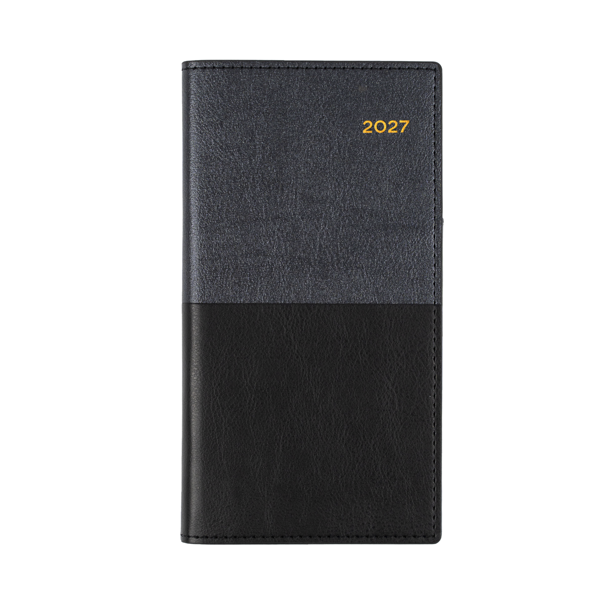 Collins Vanessa 2027 Diary (B6/7, Week to View, Landscape) - Black - view 2