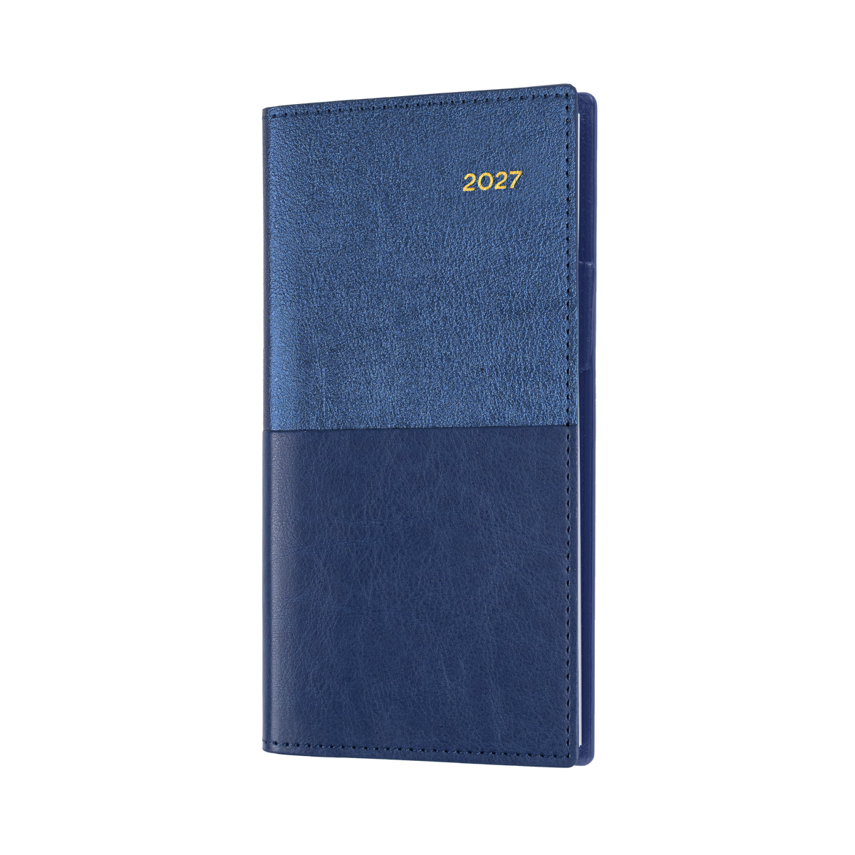 Collins Vanessa 2027 Diary (B6/7, Week to View, Landscape) - Blue