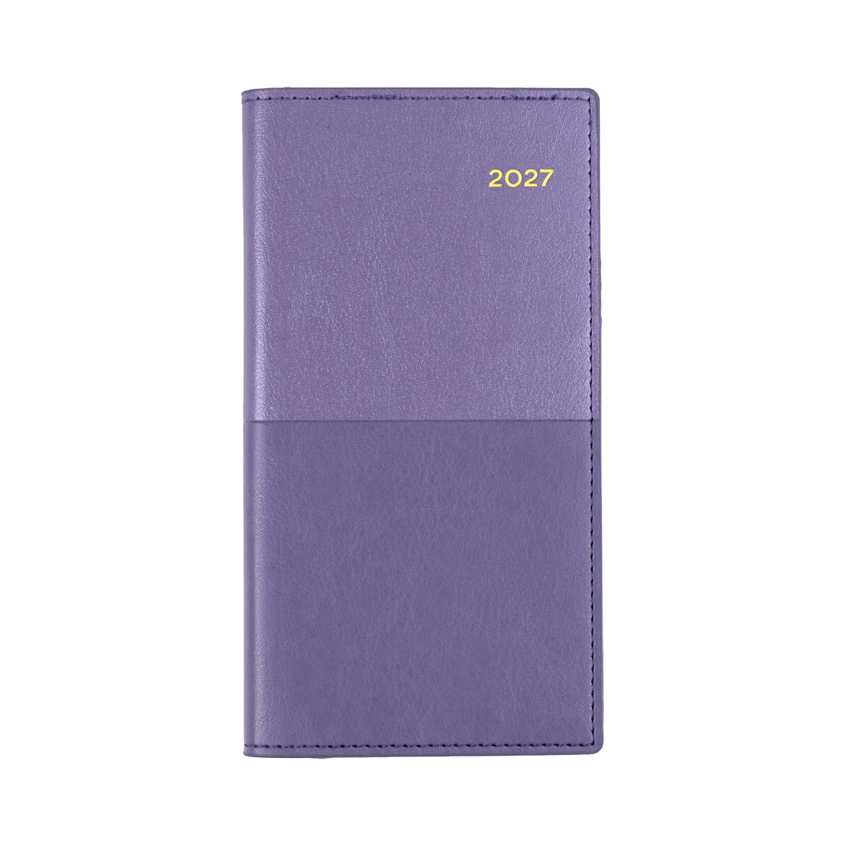 Collins Vanessa 2027 Diary (B6/7, Week to View, Landscape) - Purple - view 2