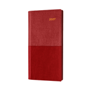 Collins Vanessa 2027 Diary (B6/7, Week to View, Landscape) - Red