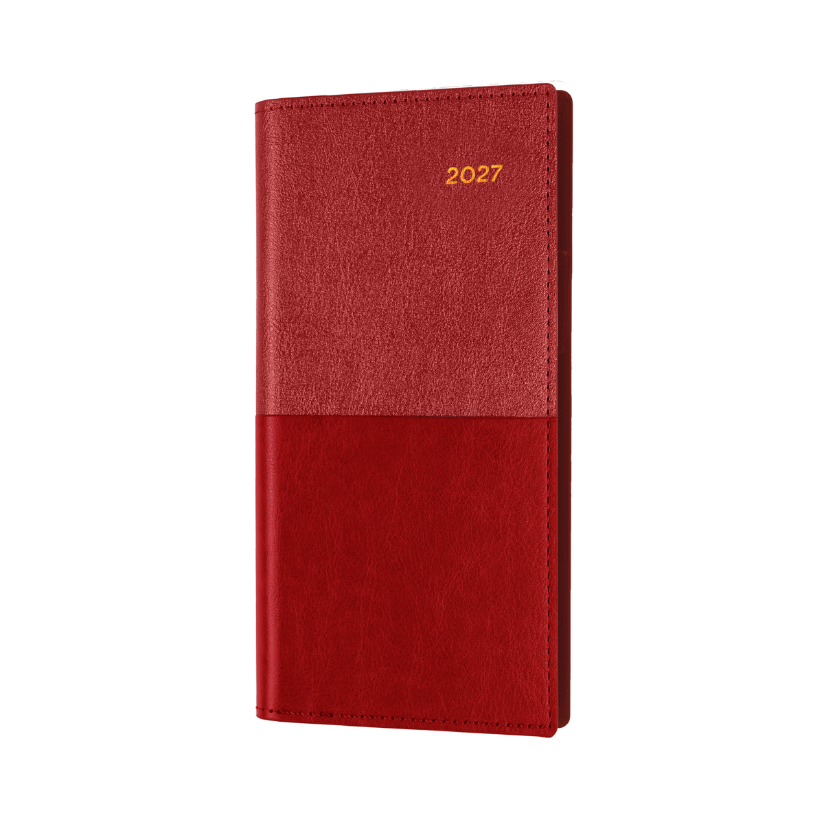 Collins Vanessa 2027 Diary (B6/7, Week to View, Landscape) - Red
