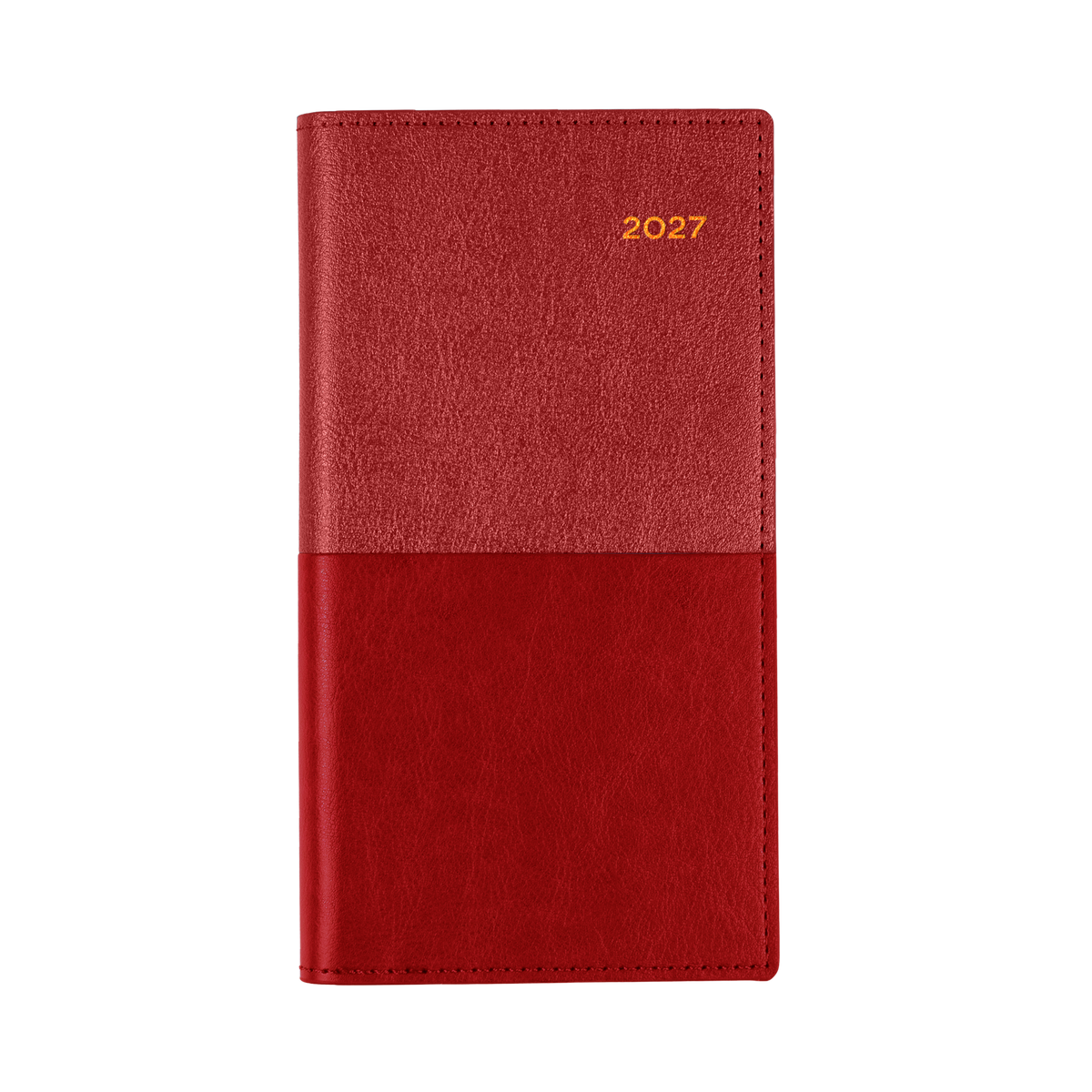 Collins Vanessa 2027 Diary (B6/7, Week to View, Landscape) - Red - view 2