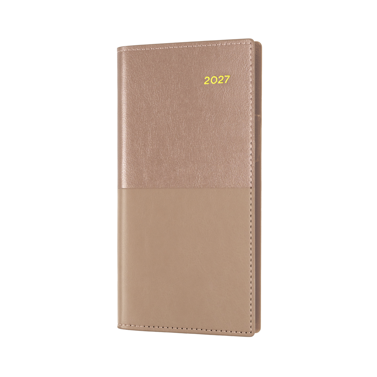 Collins Vanessa 2027 Diary (B6/7, Week to View, Landscape) - Rose Gold