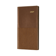 Collins Vanessa 2027 Diary (B6/7, Week to View, Landscape) - Tan