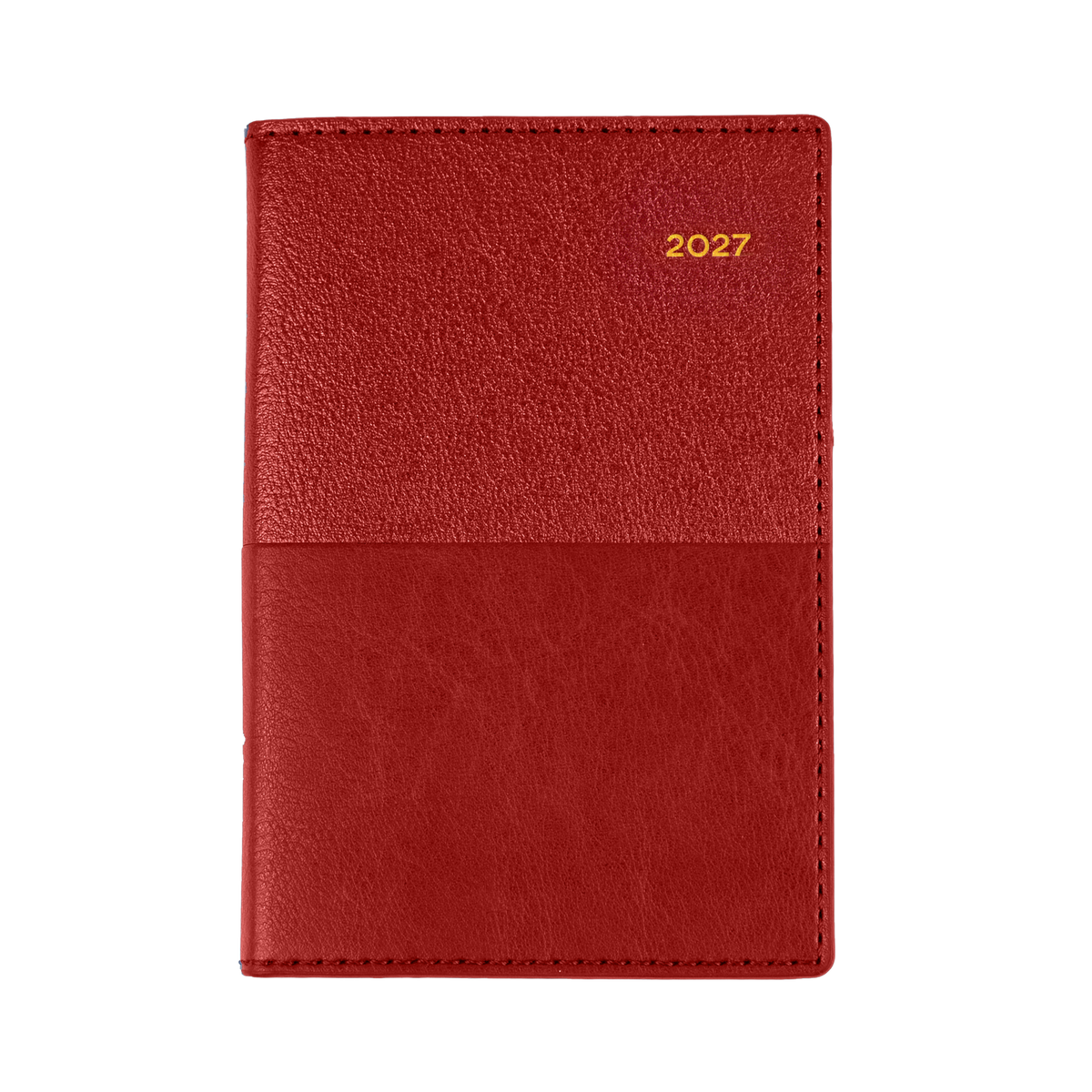 Collins Vanessa 2027 Pocket Diary (B7R, Week to View) - Red - view 2
