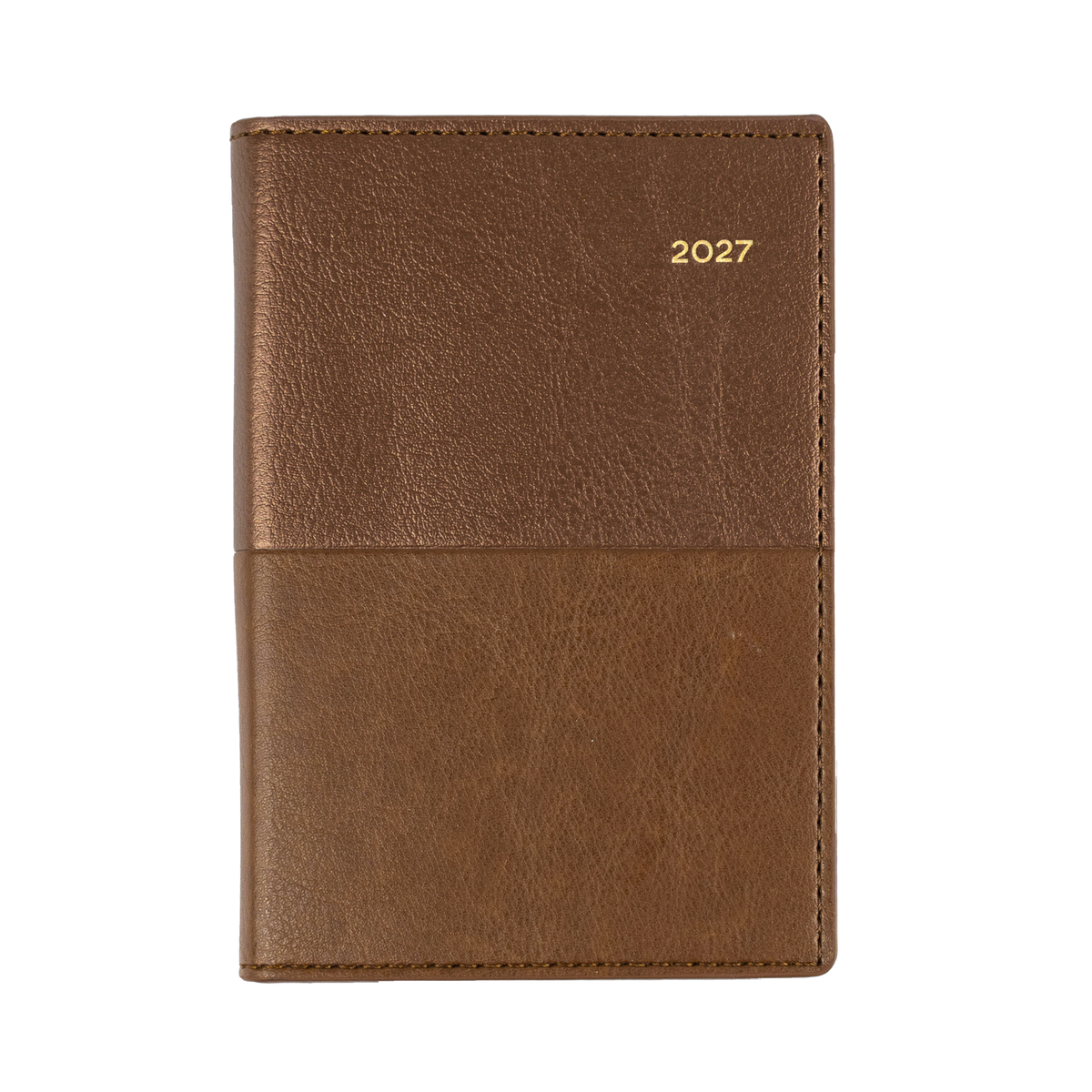 Collins Vanessa 2027 Pocket Diary (B7R, Week to View) - Tan - view 2