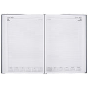 Cumberland Casebound 2027 Diary (A5, Day to a Page) - Black