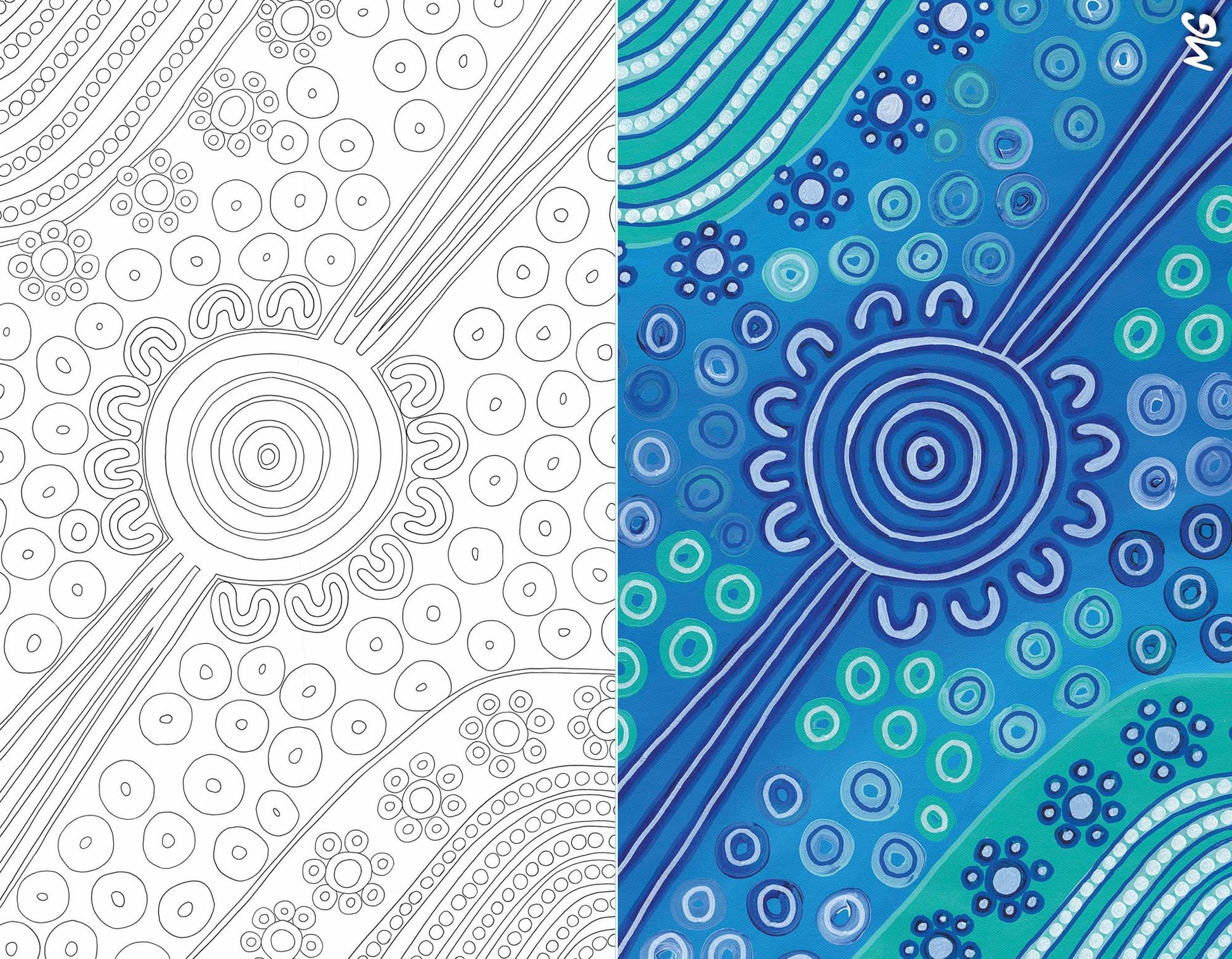 Colour-Your-Own Greeting Cards - Beautiful Spirit — inside page 1
