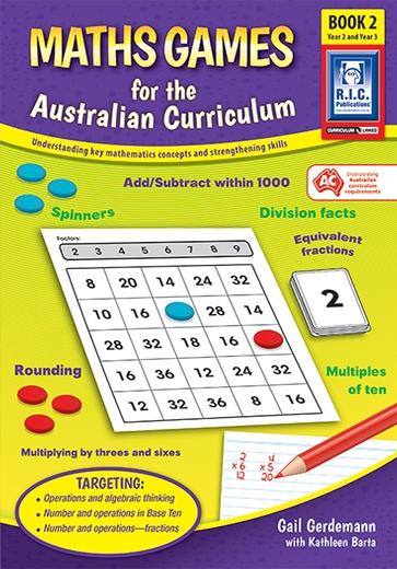 Maths Games for the Australian Curriculum - Book 2